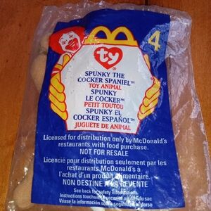 McDonalds Ty Spunky the Cocker Spaniel